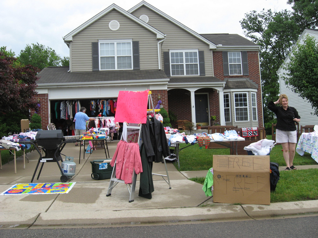 garage sales