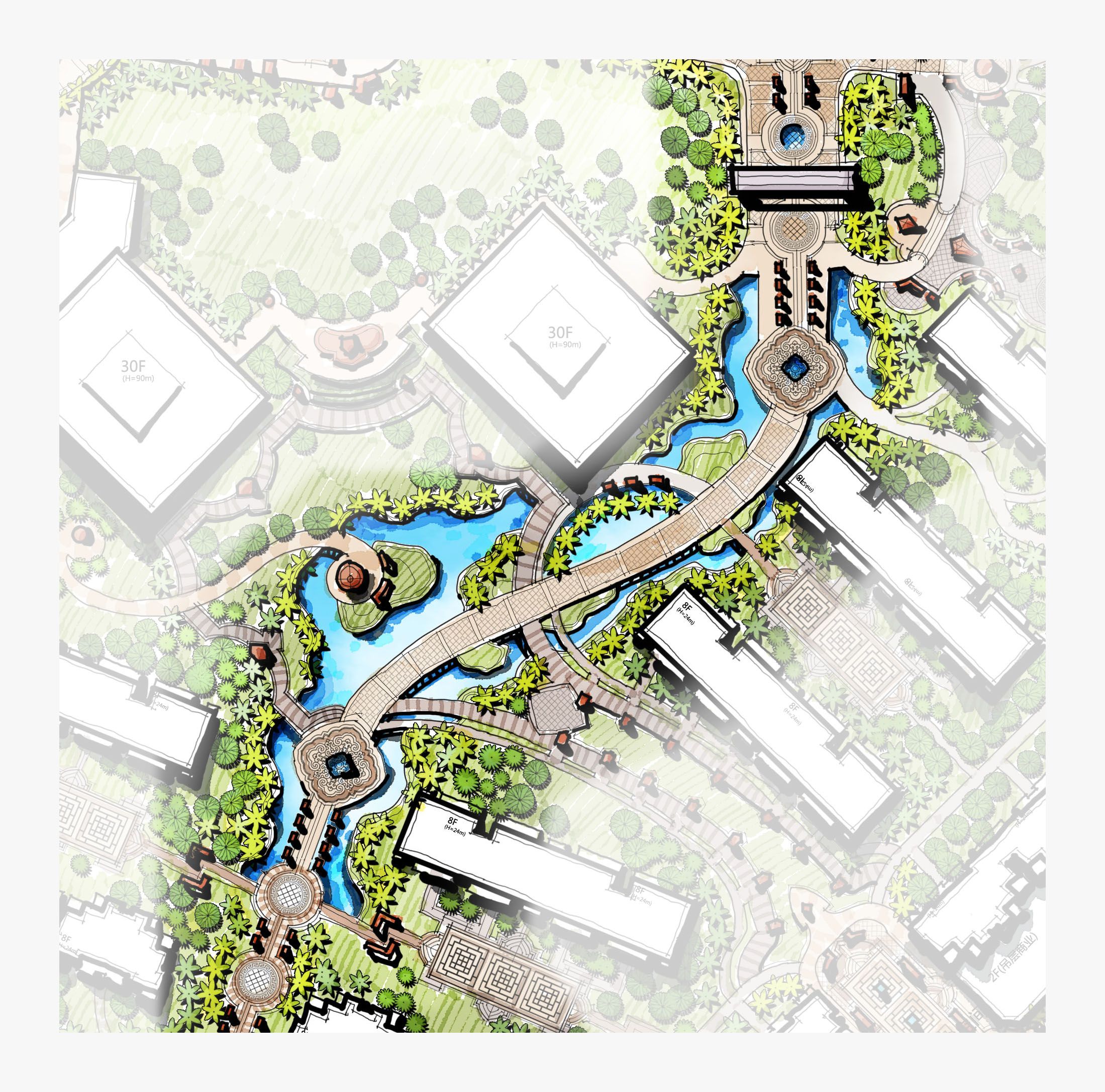 landscape architect drawing