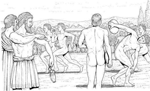 Ancient Olympics in Greece