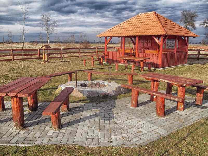 fire pit in outer place