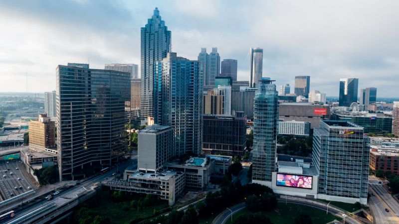 Buildings and Skyscrapers in Atlanta, GA